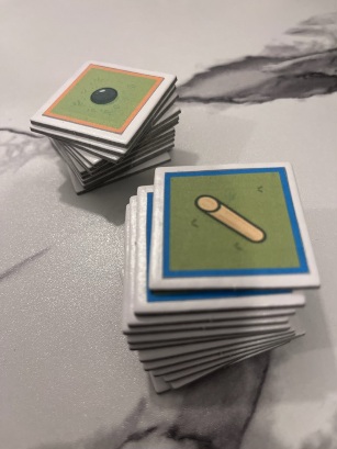 My garden, playing pieces