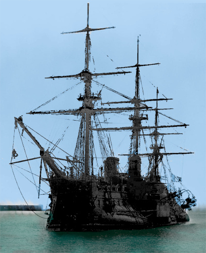 Pansarfregatten Dévastation