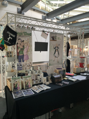 A picture of my exhibition booth
