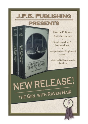 Lanseringsposter för 'The Girl With Raven Hair'