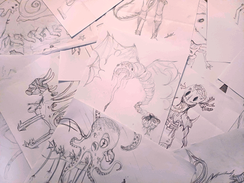 Draw Monsters - With Deus Jet